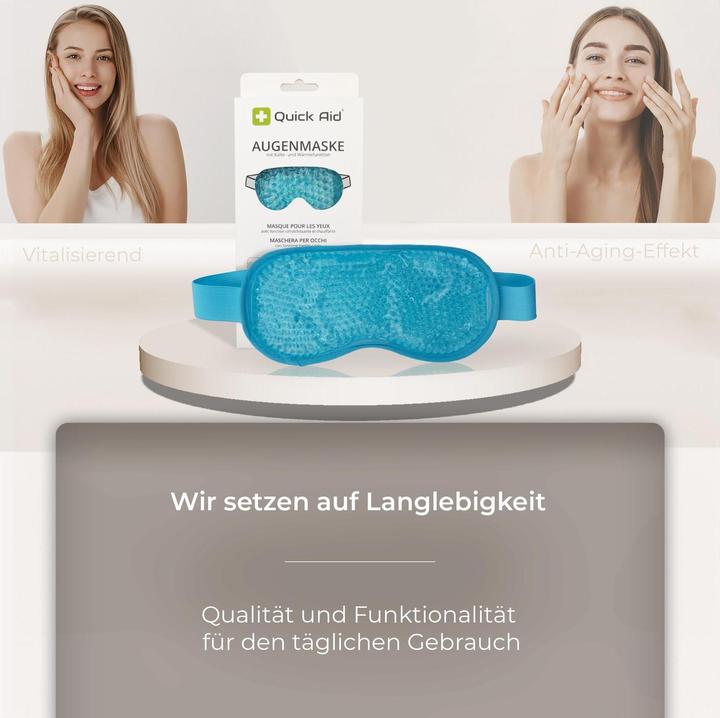 Produktbild Quick Aid Augenmaske mit Kälte- und Wärmefunktion (498.67 ml)