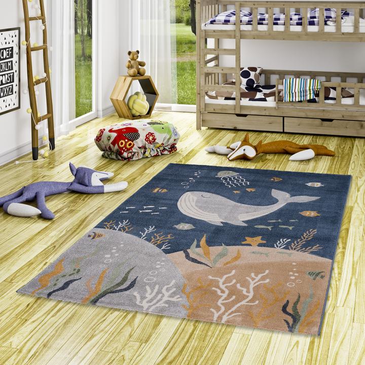 Image du produit Pergamon Kinder Teppich Maui Kids Ozean (160 x 230 cm)