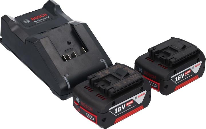 Actual product image Bosch Professional Bosch GHE 18V-50 Professional Akku Heckenschere 18 V 50 cm Brushless + 2x Akku 5,0 Ah + Ladegerät (Cordless hedgecutters)