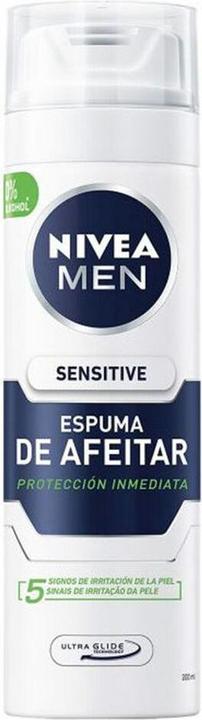 Actual product image NIVEA Sensitive Shaving Foam 200ml (200 ml, Shaving cream)