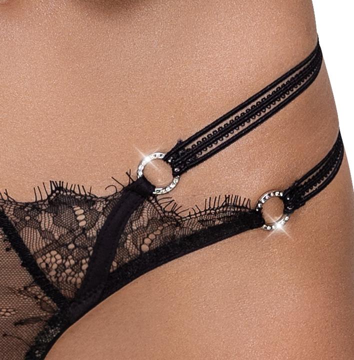 Actual product image Cottelli Collection Crotchless Riostring (S/M)