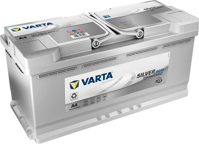 Immagine prodotto Varta H15 Argento Dinamico (12 V, 105 Ah, 950 A)