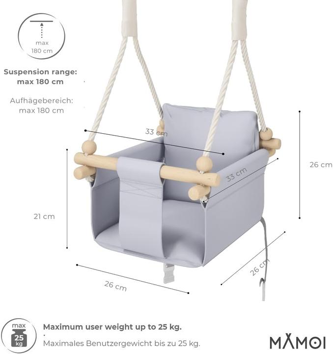 Image du produit Mamoi Balançoire bébé