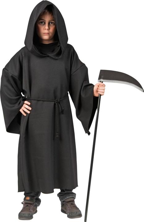 Actual product image Festartikel Müller Reaper Costume Kids : Cowl With Hood And Cord (122, 128)