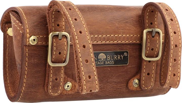 Actual product image Greenburry Vintage Original leather pannier 17 cm (1 l, Handlebar bag)