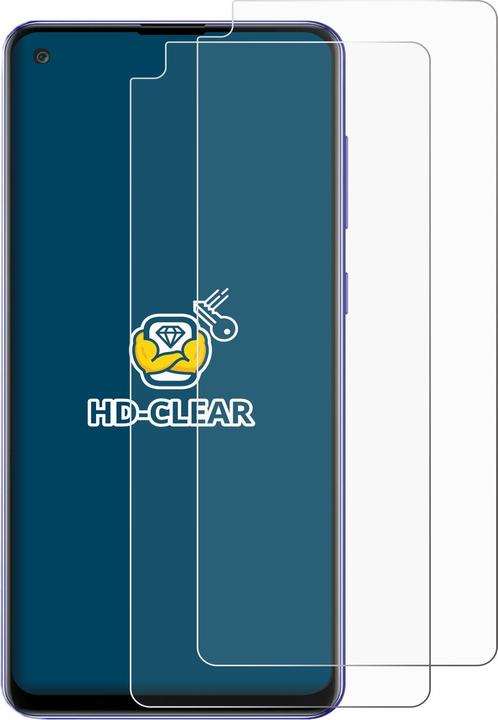 Actual product image BROTECT Screen Protector Clear (2 Piece, Samsung Galaxy A21s)