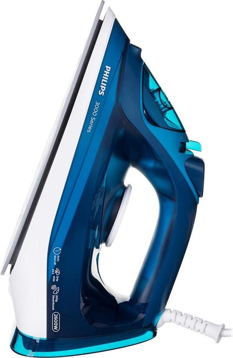 Immagine prodotto Philips Serie 3000 DST3040/70 Ferro da stiro a vapore in ceramica (2400 W, 200 g/min)