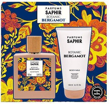 Actual product image Saphir Botanic Of Bergamot Edt Spray 100 ml + Body 150 ml Sets