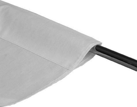 Produktbild Falcon Eyes Hintergrund Stoff 1,5 x 2,8m Weiss (150 cm, 280 cm)