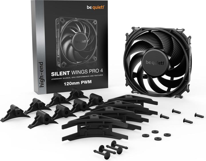 Actual product image be quiet! Silent Wings 4 Pro PWM fan (120 mm, 1 x)