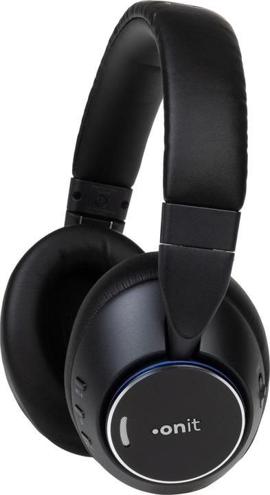 Image du produit Onit Écouteurs sans fil supra-auriculaires Premium Noir (ANC, 25 h, Sans fil)