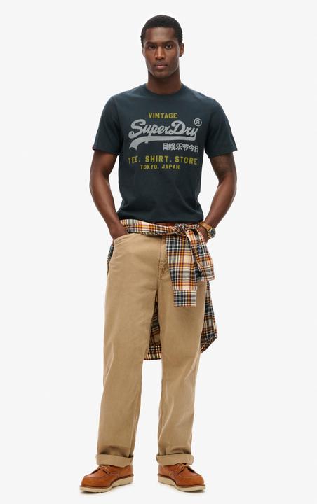 Actual product image Superdry T-Shirt Casual Bequem sitzend VI Heritage Relaxed Tee (XL)