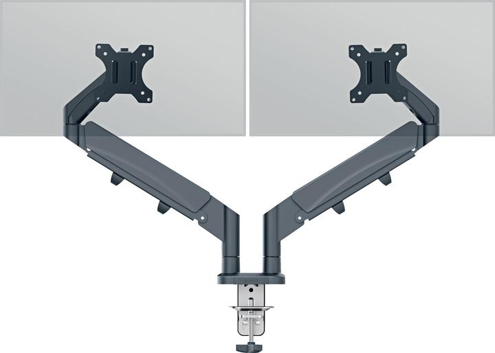 Actual product image Leitz Screen support 2 monitors velvet grey (Table, 32")