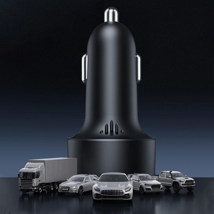 Immagine prodotto Baseus Accendisigari per auto 1 per 2 ad alta efficienza Pro 30 W (nero)
