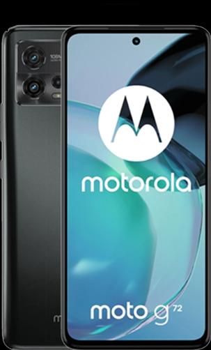 Produktbild Motorola Moto G72 (128 GB, Meteorite grey, 6.55", Hybrid Dual SIM, 108 Mpx, 4G)