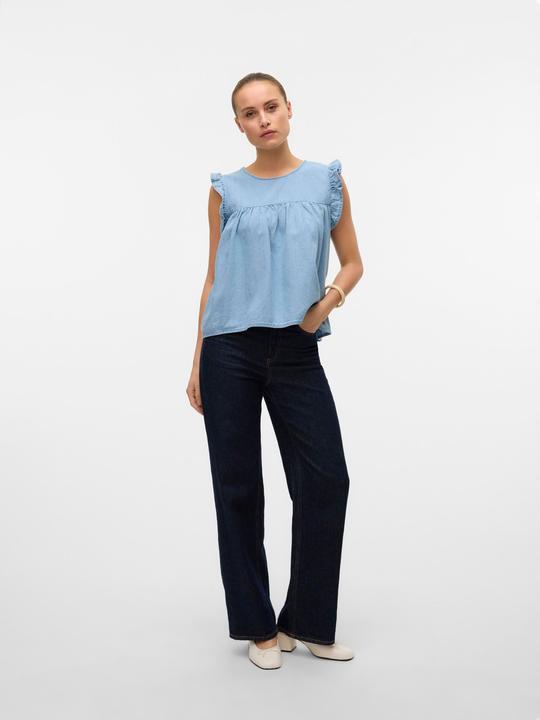 Actual product image Vero Moda VMBECCA Jeanshemd Jeanshemd (L)