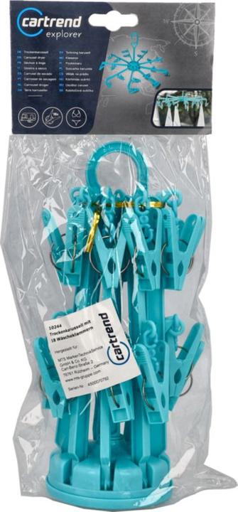 Actual product image Cartrend Drying carousel with 20 clothes pegs