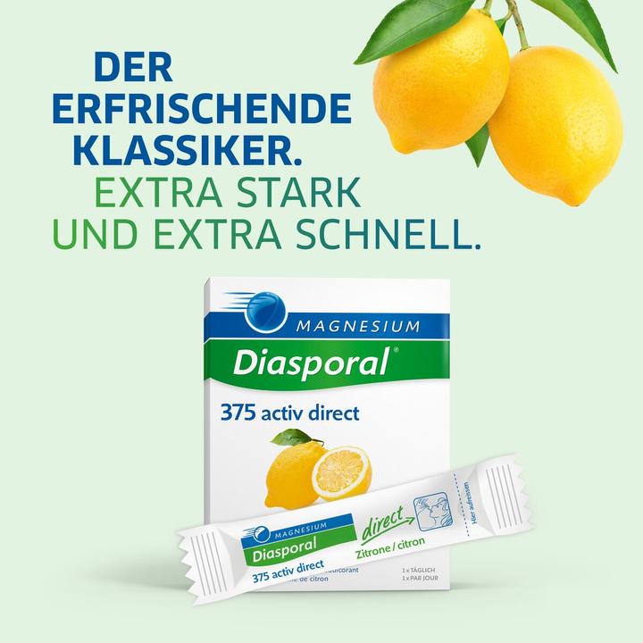 Produktbild magnesium diasporal Magnesium Activ Direct (60 Stück, Pulver, 154 g)