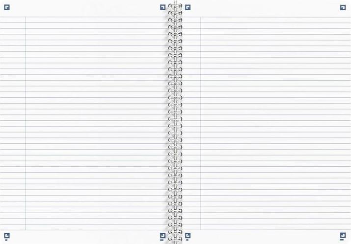 Actual product image Oxford Touareg A4 Card Twin-wire Notebook Ruled 180 Pages Assorted Colours SCRIBZEE Compatible Recycled (A4, Lined, Hardcover)