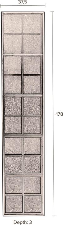 Actual product image Dutchbone Vintage Window (37.5 x 178 cm)