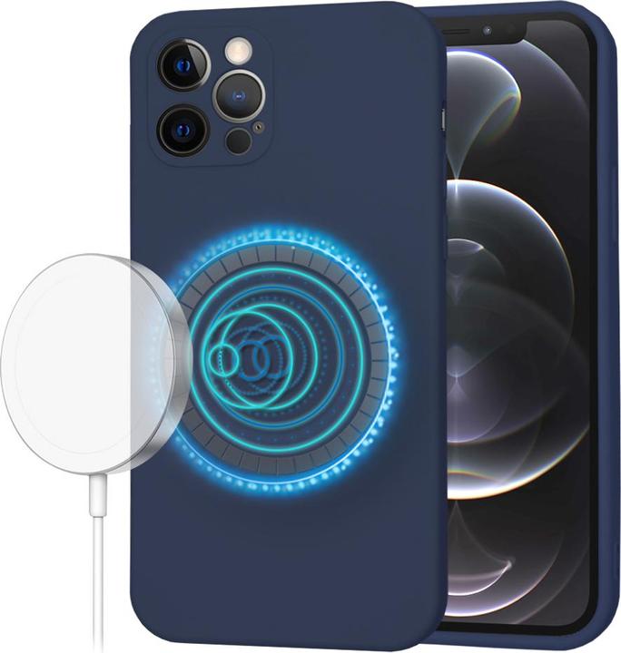 Image du produit Techsuit - SoftFlex MagSafe - iPhone 12 Pro - Navy Blue (Apple iPhone 12 Pro)