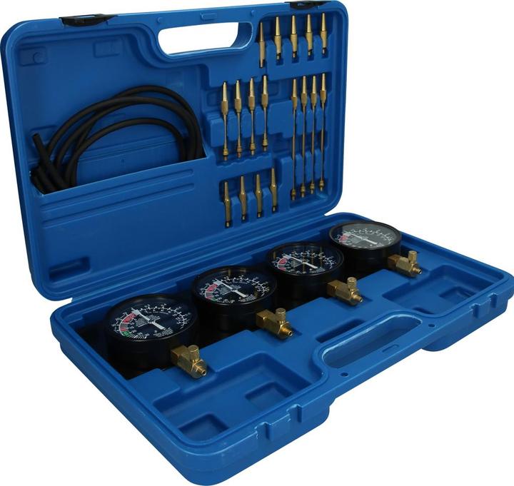 Produktbild Brilliant Tools Synchron-Vergaser-Testgerät | mit 4 Synchronuhren | 26-tlg.