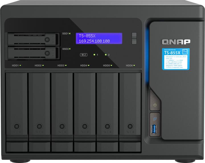 Produktbild QNAP TS-855X-8G (0 TB)