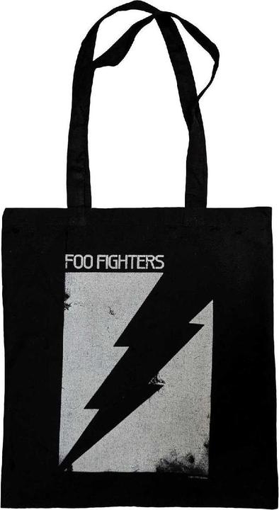 Actual product image Foo Fighters Ex-Tour Lightning Bolt Tote Bag