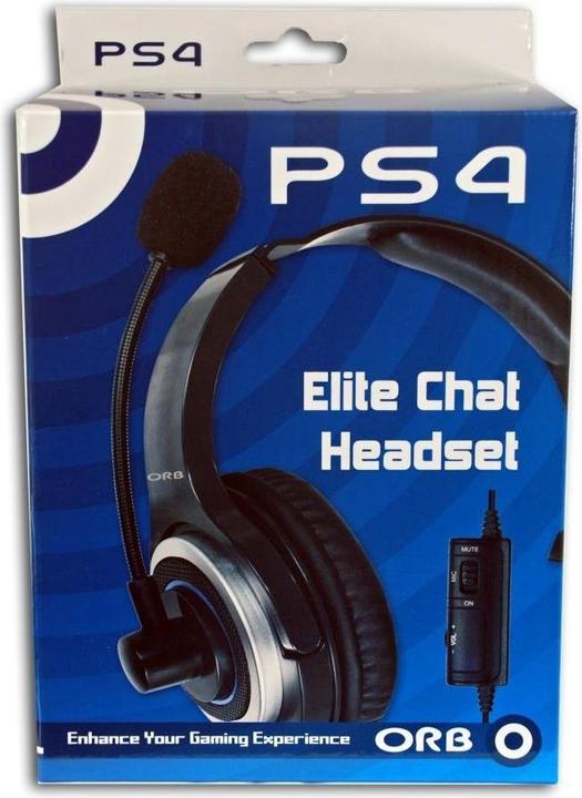 Immagine prodotto ORB Playstation 4 - Cuffie Elite Chat () (Cablato)