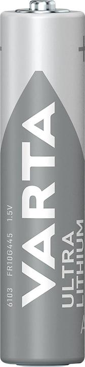 Actual product image Varta ULTRA Lithium (4 pcs., AAA, 1100 mAh)