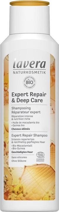 Lavera Shampoo Expert Repair & Tiefenpflege (250 ml, Flüssiges Shampoo)