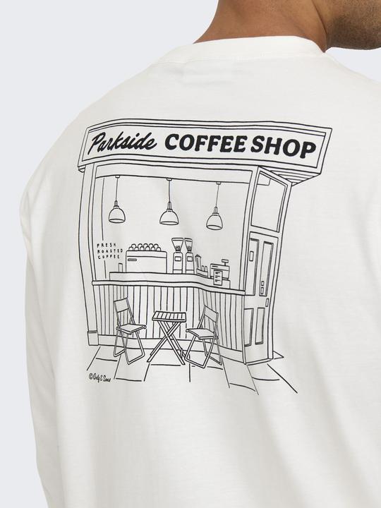 Produktbild Only & Sons Locker geschnitten Rundhals T-Shirt T-shirt (L)