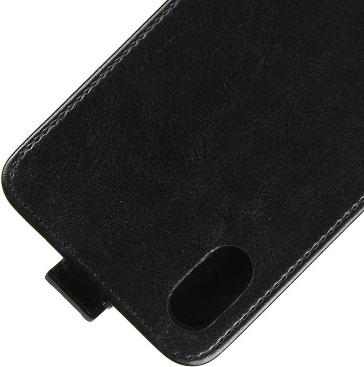 Produktbild Cover-Discount Leder Flip Case mit Fotofach vertikal (Apple iPhone X, Apple iPhone XS)