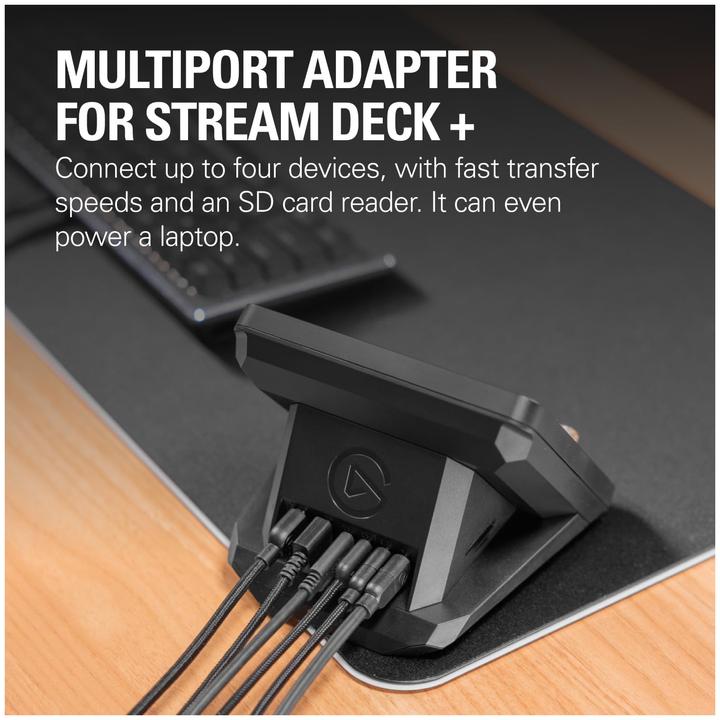 Actual product image Elgato USB Hub for Stream Deck + (USB-C, 4 Ports)