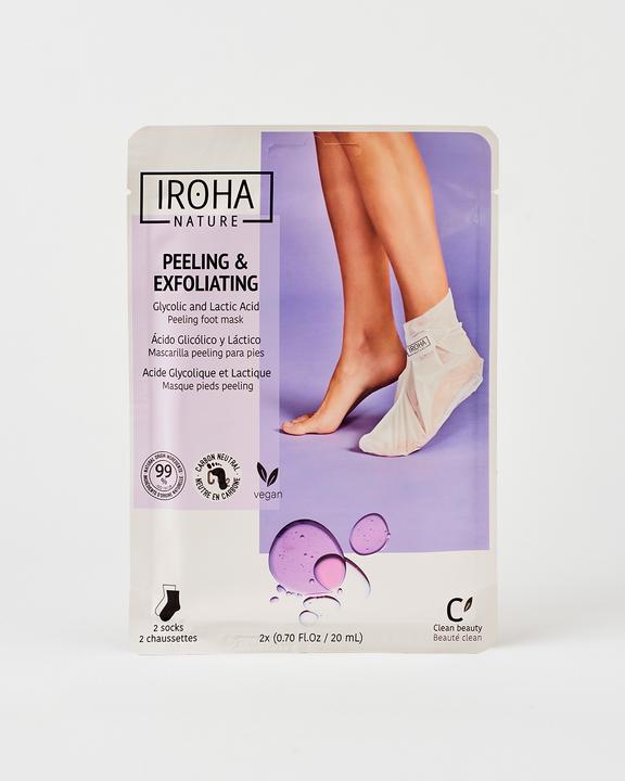 Produktbild Iroha Nature Nature - Exfoliating Foot Mask Socks Lavendel (Fussmaske, 498.67 ml)