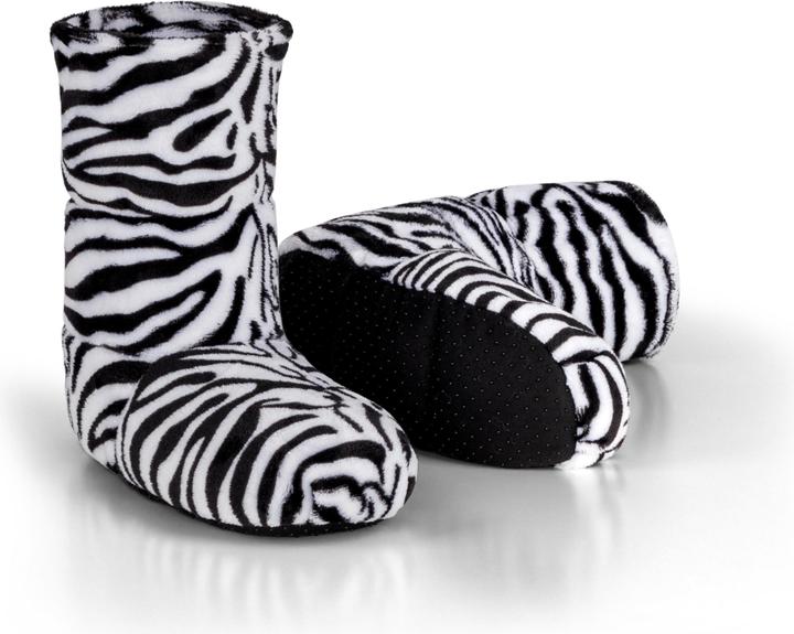 Immagine prodotto Normani Pantofole di grano per il microonde Zebra (39)