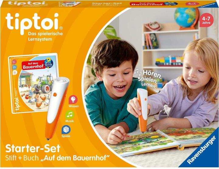 Image du produit tiptoi Kit de démarrage stylo et livre de la ferme (Allemand)