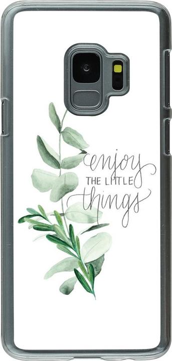 Actual product image PhoneLook Coque transparent Enjoy the little things (Samsung Galaxy S9)