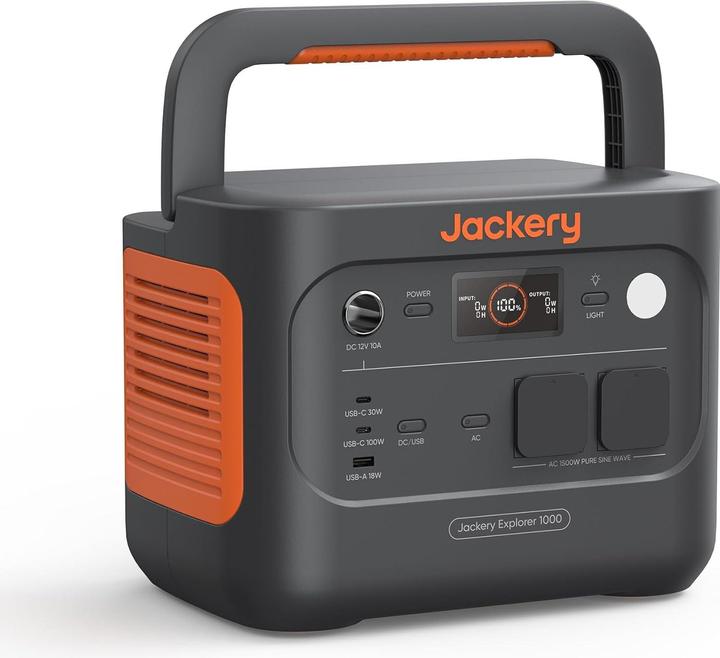 Immagine prodotto Jackery Tragbare Powerstation Explorer 1000 v2 (1070 Wh)