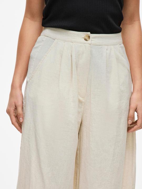 Image du produit Vila VIETNI High Waist Hose mit weitem Bein (44)