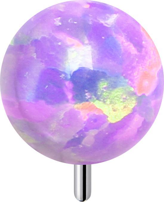 Produktbild Star Piercing Threadless Opal violett (ohne Messing, Titan G23)