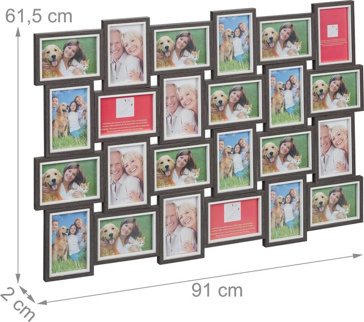 Actual product image Relaxdays Picture frame collage (10 x 15 cm)