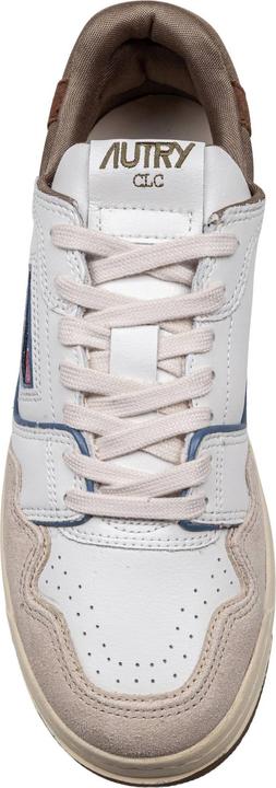 Immagine prodotto Autry sneakers clc low in suede and nubuck white and green (42)