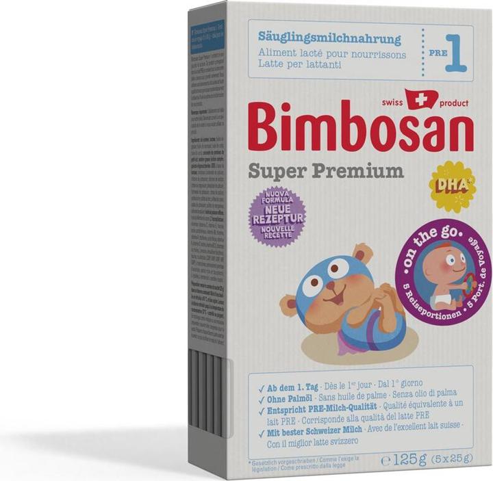 Actual product image Bimbosan Super Premium 1 (125 g, from birth)