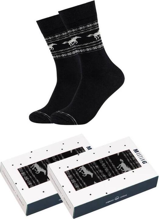Actual product image Shiverpeaks 2 piece gift boxes MUSTANG Norwegian (pack of 2, 39 - 42)