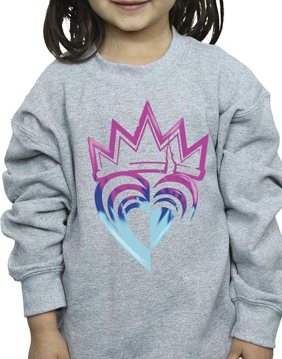 Immagine prodotto Disney Descendants Pink Crown Felpa Ragazze (128)