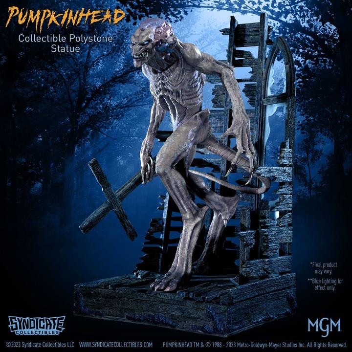 Actual product image Toynk Toys Pumpkinhead Statue 1/10 Pumpkinhead Classic Edition 28 cm