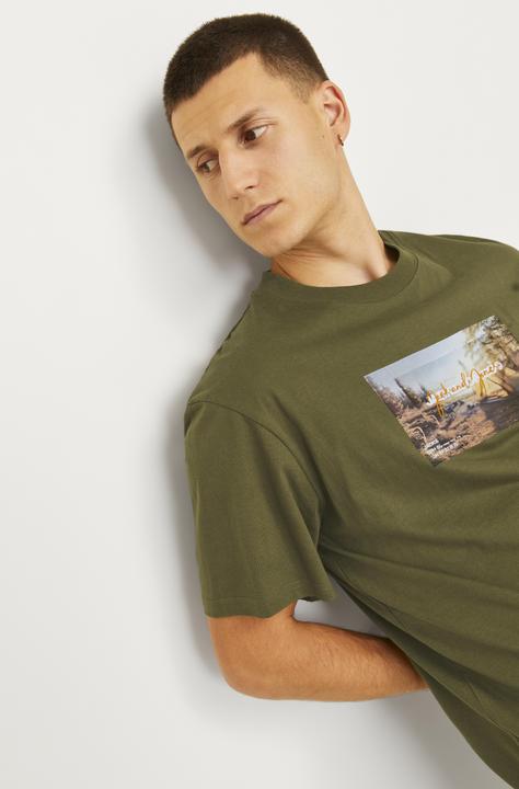 Produktbild Jack & Jones Gedruckt Rundhals T-shirt T-shirt (XS)