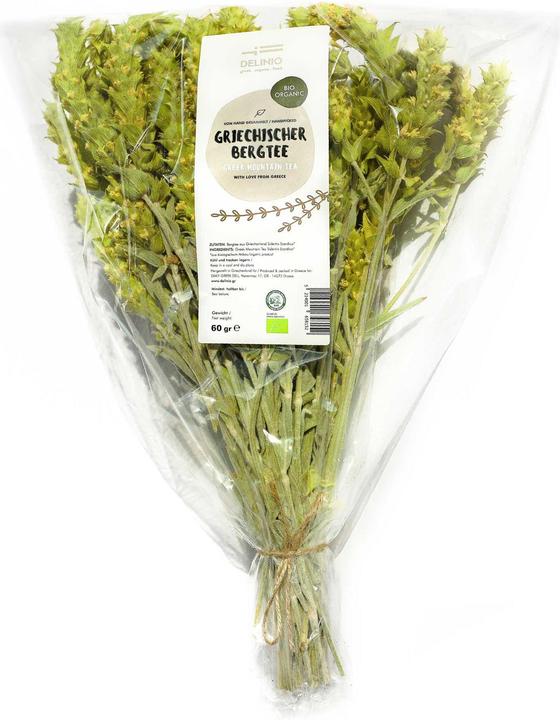 Produktbild Delinio Griechischer Bio Bergtee, 60 gr, SIDERITIS SCARDICA, per hand geerntet, natürliche Trocknung an der (62 g)
