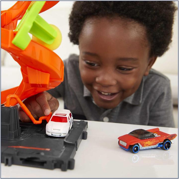 Produktbild Hot Wheels City Mega Turm Autowaschanlage